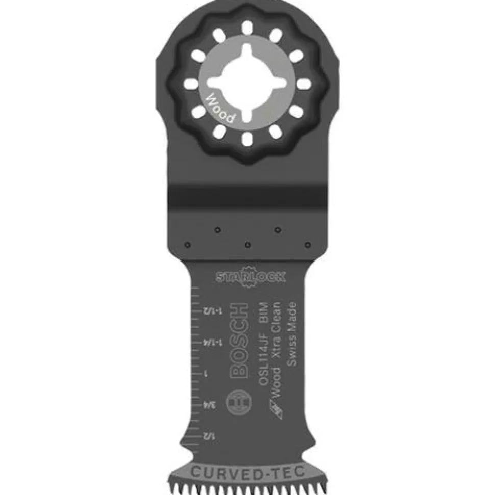 Bosch 1-1/4" Starlock Bi-Metal Xtra Clean Plunge Cut Blade OSL114JF