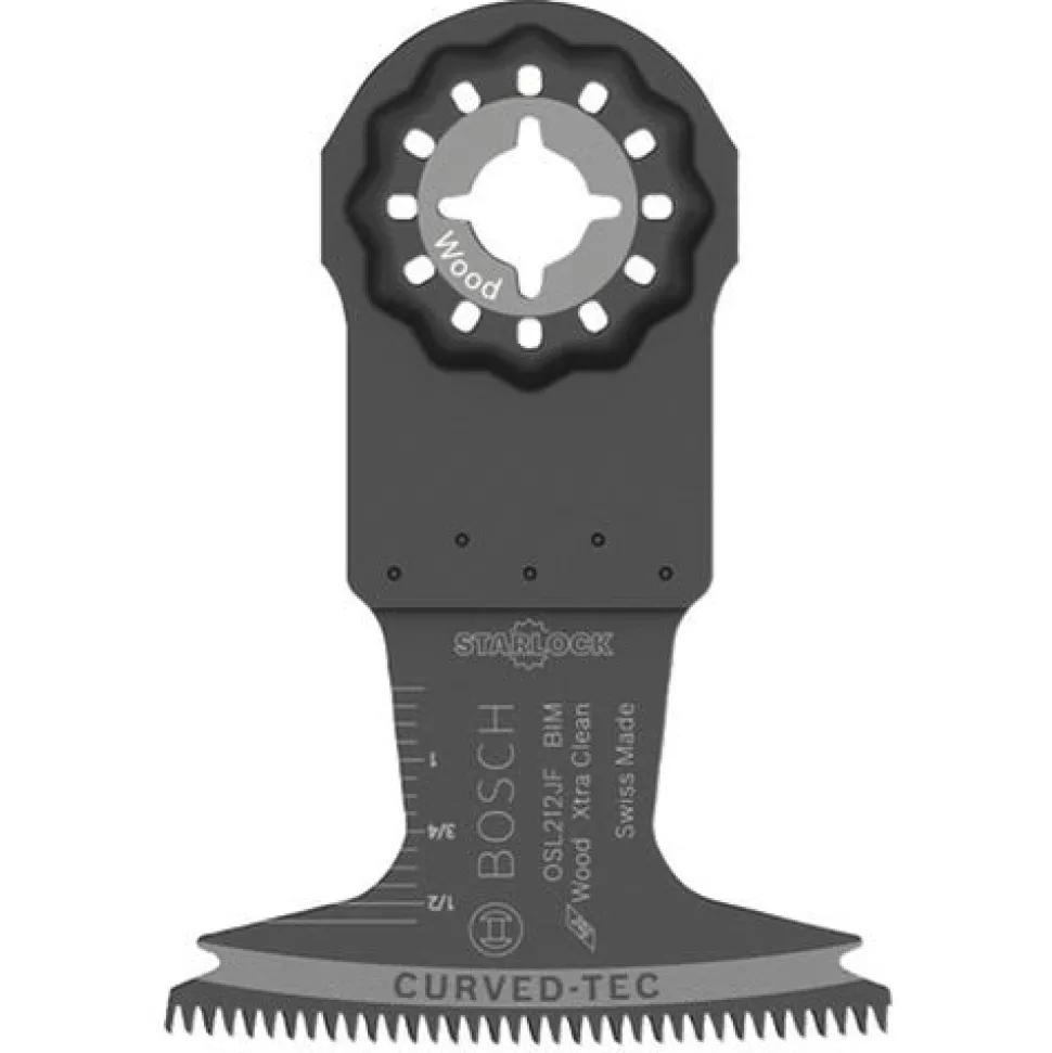 Bosch 2-1/2" Starlock Bi-Metal Xtra Clean Plunge Cut Blade OSL212JF