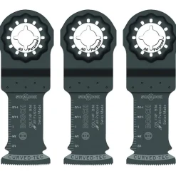 Bosch 1-1/4" Starlock Oscillaating Multi-Tool Bi-Metal Xtra-Clean Plunge Cut Blades (3 Pack) OSL114F-3