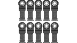 Bosch 1-1/4" Starlock Oscillating Multi Tool Bi-Metal Xtra-clean Plunge Cut Blade 10pk OSL114JF-10