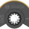 Bosch 3-1/2" Starlock Oscillating Multi Tool Titanium Bi-Metal Segmented Saw Blade OSL312T