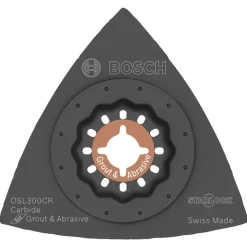 Bosch 3" Starlock Oscillating Multi-Tool Carbide Grit Delta Rasp OSL300CR