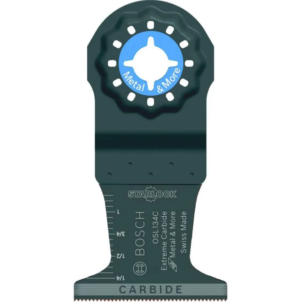 Bosch 1-3/4" Starlock Oscillating Multi-Tool Carbide Plunge Cut Blade OSL134C
