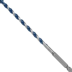 Bosch 1/8" x 2" x 4" Blue Granite Turbo Carbide Hammer Drill Bit HCBG01T