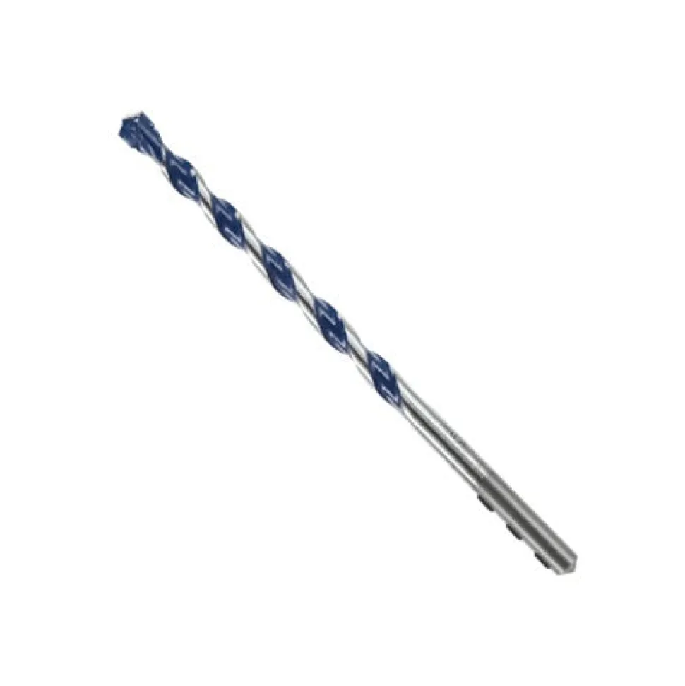 Bosch 1/2" x 4" x 6" Blue Granite Turbo Carbide Hammer Drill Bit HCBG16T
