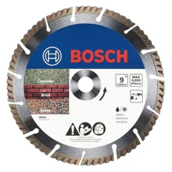 Bosch Power Tools 9" Turbo Segmented Rim Diamond Blade DB944