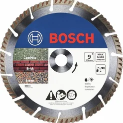 Bosch Power Tools 9" Turbo Segmented Rim Diamond Blade DB944
