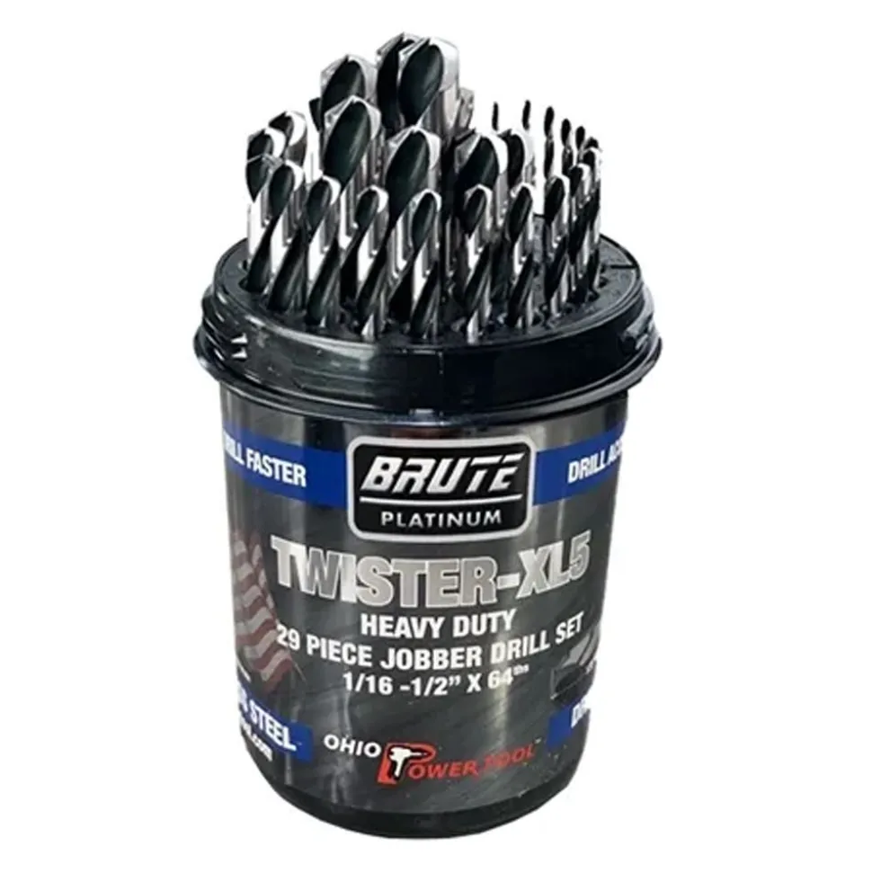 Champion 29 Piece XL5 Jobber Length Drill Set TWISTER-XL5