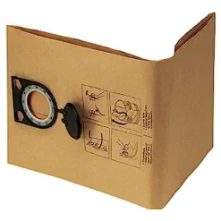 CS Unitec Fleece Filter Bag | For Vacuum Model CS 1225 and CS 1445 | Pack of 5 435305