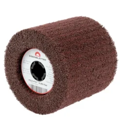 CS Unitec POLY PTX Fleece Wheel Satin Finishing Drum Wheel 43181A