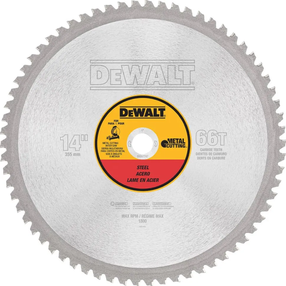 DeWalt 14" Metal Cutting Saw Blade DWA7747