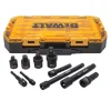 DeWalt 10 Piece 3/8" & 1/2" Drive Impact Accessory Socket Set DWMT74741