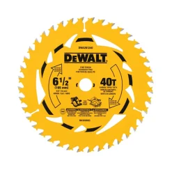 DeWalt 6-1/2" 40T Circular Saw Blade DWA261240