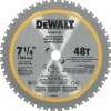 DeWalt 7-1/4" 48T Metal Cutting Saw Blade DWAM71448