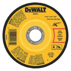 DeWalt 4-1/2” x 1/4" x 7/8" Grinding Wheel General Purpose Metal DW4541