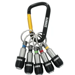 DeWalt Keyring Bit Holder Set DWAFHLDKC5