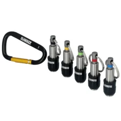 DeWalt Keyring Bit Holder Set DWAFHLDKC5
