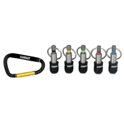 DeWalt Keyring Bit Holder Set DWAFHLDKC5