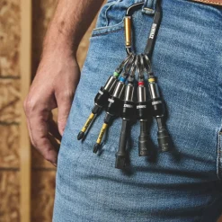 DeWalt Keyring Bit Holder Set DWAFHLDKC5
