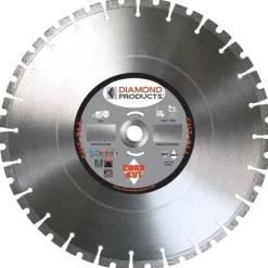 Diamond Products 20" x .125" Cut-All Multi-Purpose High Speed Blade H8CA Concrete 1" Arbor 84970