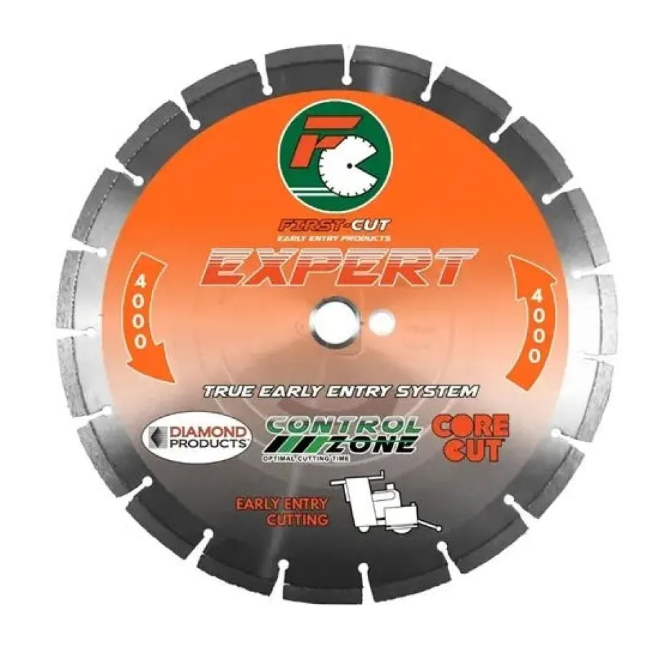 Diamond Products 6" x .095" First-Cut / Soff-Cut Early Entry Concrete Saw Blade 68407