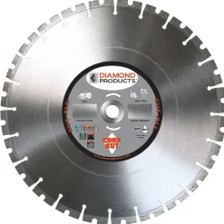 Diamond Products 20 x 250 Plunge Cut Grinding Head Blade 4 Bond 2025XWAX2-4