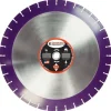 Diamond Products 20" x 140" x 1" Imperial Purple Cured Concrete Wet Blade 36811