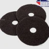 Diteq 20" x 1" Black Floor Stripper Pads A70013B