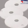 Diteq 20" x 1" White Floor Polishing Pads A70014B