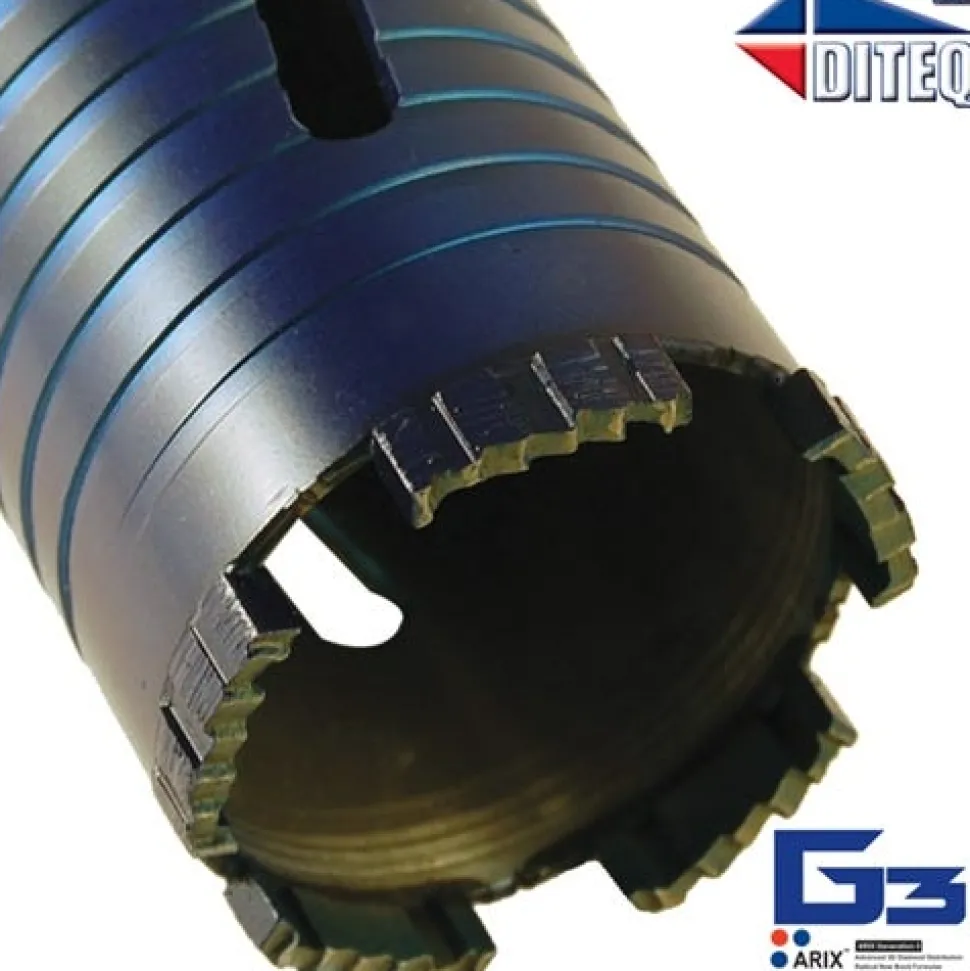 Diteq C-34AX DRY 2-1/4" Concrete Diamond Core Bit (arbor 5/8"-11) D31524
