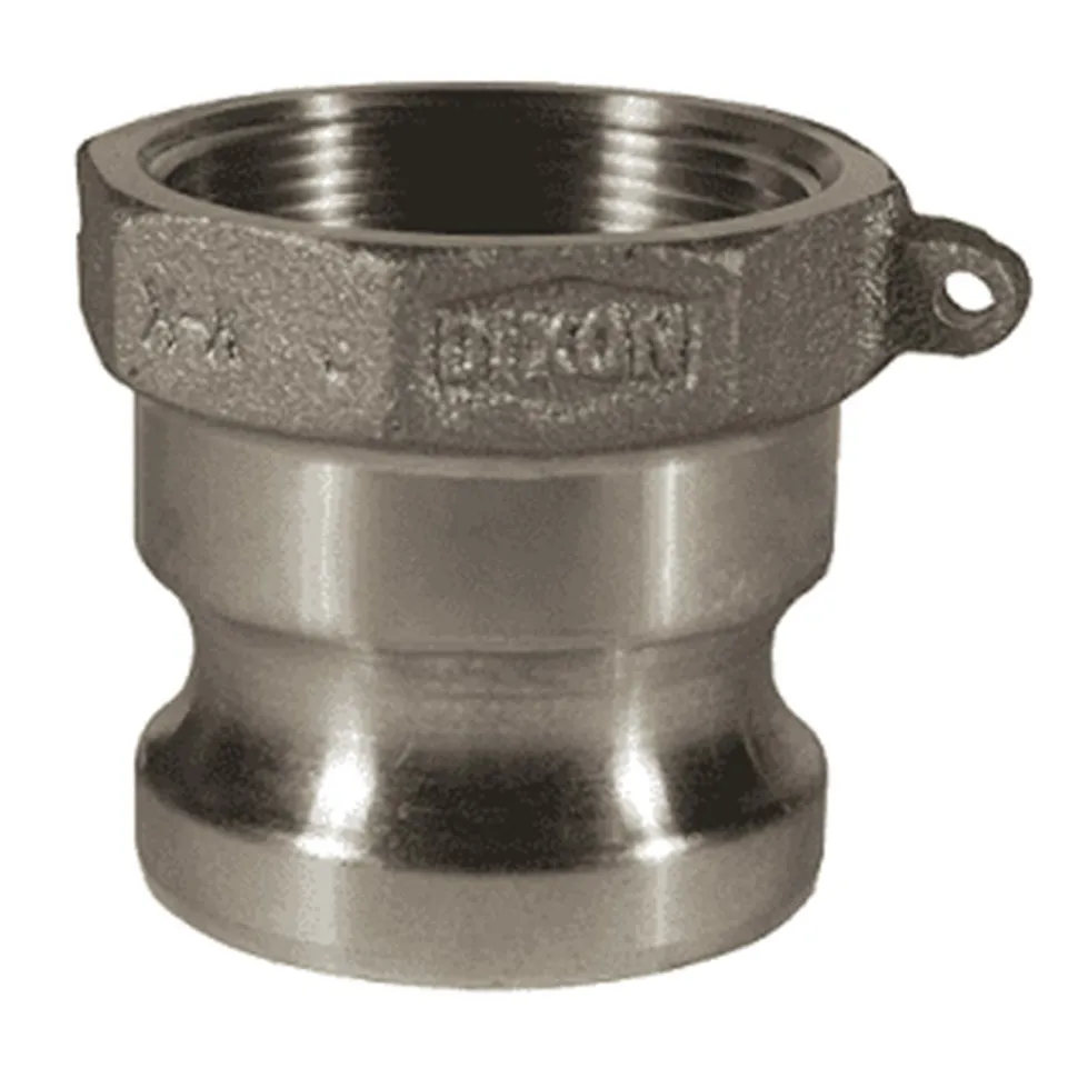 Dixon 2" Cam & Groove Type A Male Adapter w/ Female NPT 200-A-AL