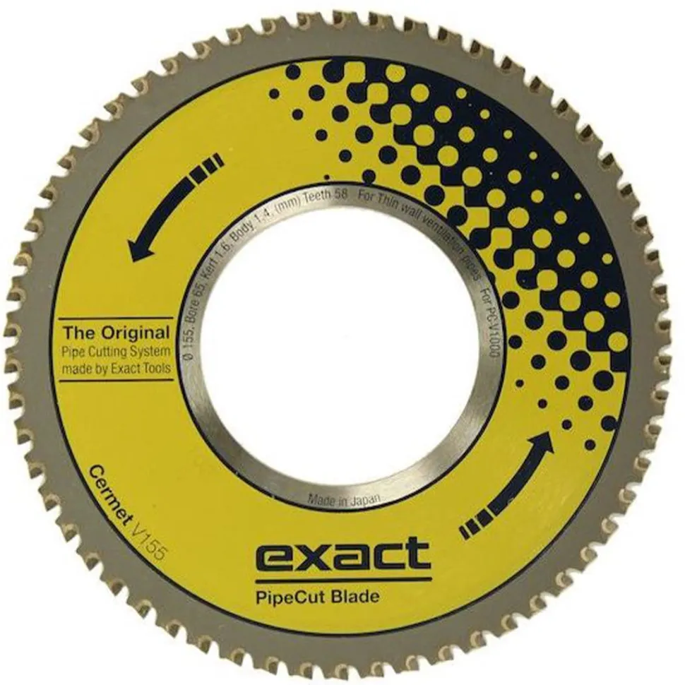 Exact Cermet V155 Ventilation Pipe 6" Saw Blade (Fits V1000) 7010498