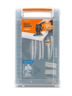 Fein Best of Starlock SANDING Kit for Sanding Corners and Edges - Unperforated, 63-Pack 35222967280