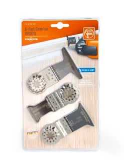Fein E-Cut Combo Plunge Cut Saw Blades for Wood Materials - Starlock Mount, 3-Pack 35222967300