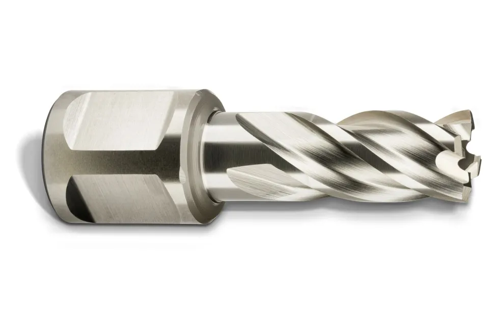 Fein Jancy Slugger HSS Nova Annular Cutter with Centering Pin - 3/4" Straight Shank, 1" Depth, 1/2" Diameter 63134127041