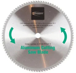 Fein Slugger 14" Aluminum & Thin Metal Cutting Saw Blade 90 Teeth 63502014610