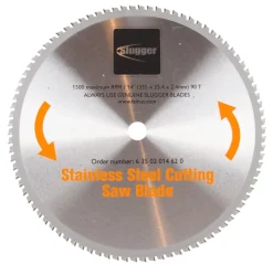 Fein Slugger 14" Stainless Steel Metal Cutting Saw Blade 90 Teeth 63502014620