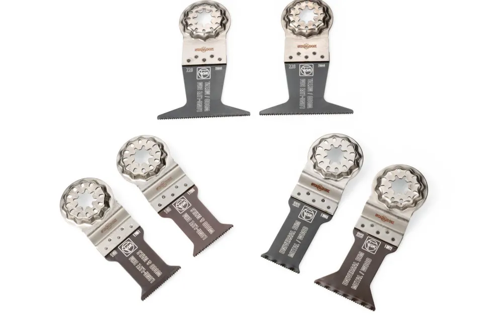 Fein Starlock Best of Wood & Metal Blade Kit 6pc 35222967010