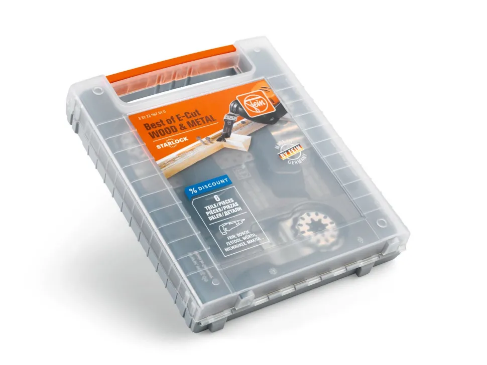 Fein Starlock Best of Wood & Metal Blade Kit 6pc 35222967010