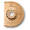 Fein StarLock Carbide Oscillating Saw Blade - Segmented for Removal of Defective Tile Grout and Making Cuts in Plaster - Fits Most Multitools 63502118210