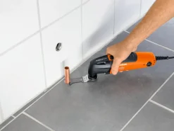 Fein StarLock Plus E-Cut Universal Oscillating Saw Blade - Medium, Waisted 1-3/4" Width for Wood, Drywall, Plastics - Fits Most Multitools - 10-Pack 63502152290