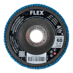 FLEX 4-1/2" Blending/Grinding 60 Grit Flap Disc FA302005