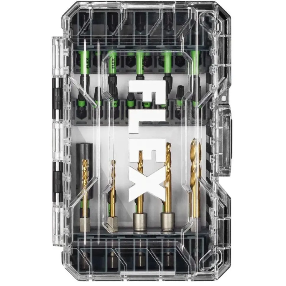 Flex 31 Piece Impact Drill & Drive Stack Pack Bit Set FAM10001-31