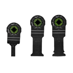 Flex 3 Piece Oscillating Accessory Plunge Cutting Blade Set FAM40101-3