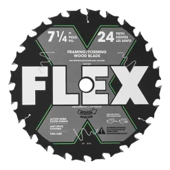 FLEX 7-1/4" 24T Carbide Circular Saw Blade FA201001-10B
