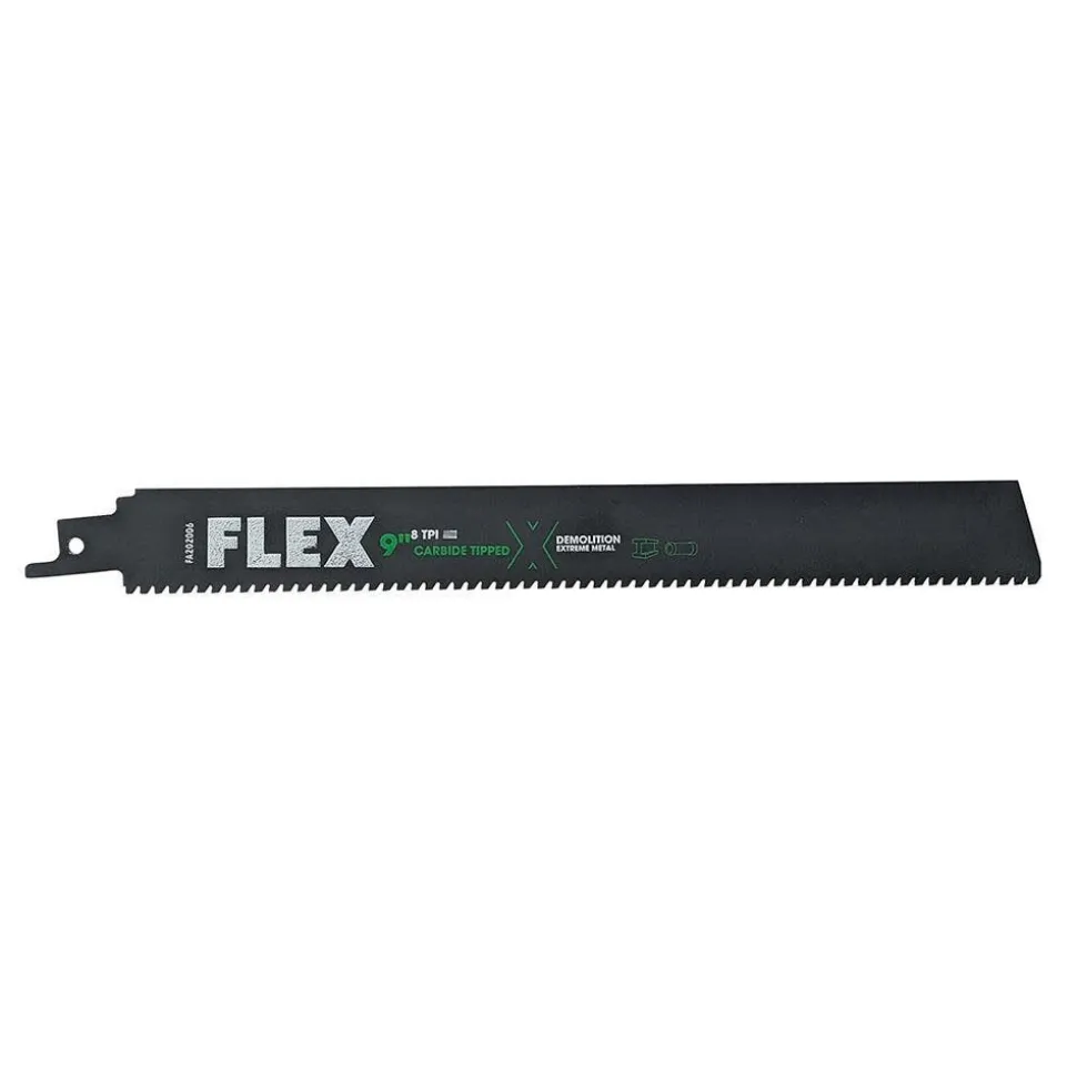 Flex 9" 8TPI Carbide Tipped Reciprocating Saw Blade FA202006