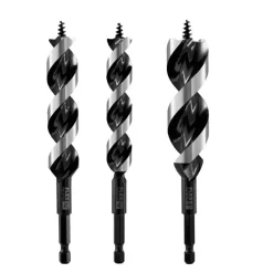 Flex 3-Piece 1/4" Hex Auger SetFAM10701-3