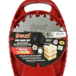 Freud 6" Pro Dado Set Blade Stack for 8" Table Saw SD206