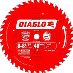 Freud Diablo 8-1/4" 40 Tooth Finishing Saw Blade D0840X