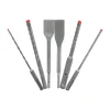 Freud Diablo 6 Piece SDS-PLUS Rebar Demon™ 4-Cutter Full Carbide Head Hammer Drill Bit & Chisel Set (6-Piece) DMAPL9930-S6